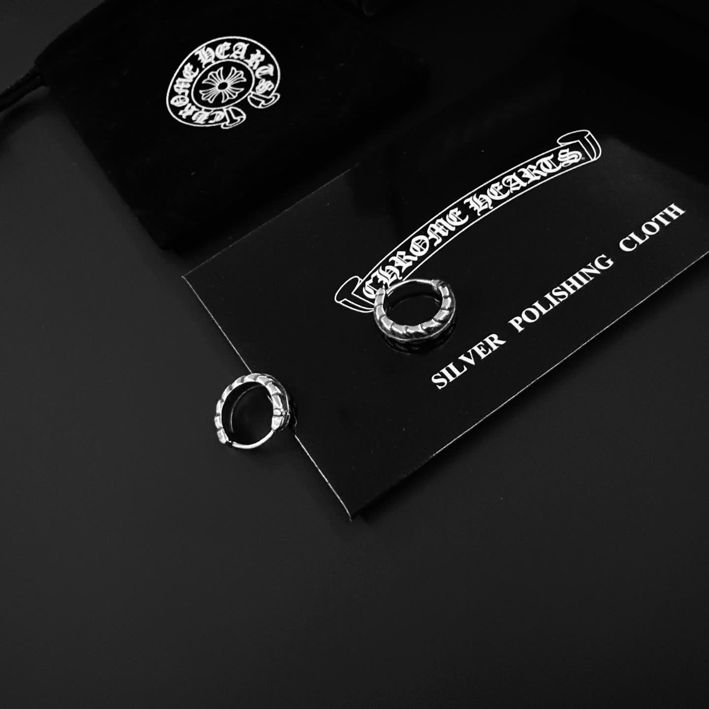 Chrome Hearts Chronicles of Eternity Hoop Earrings